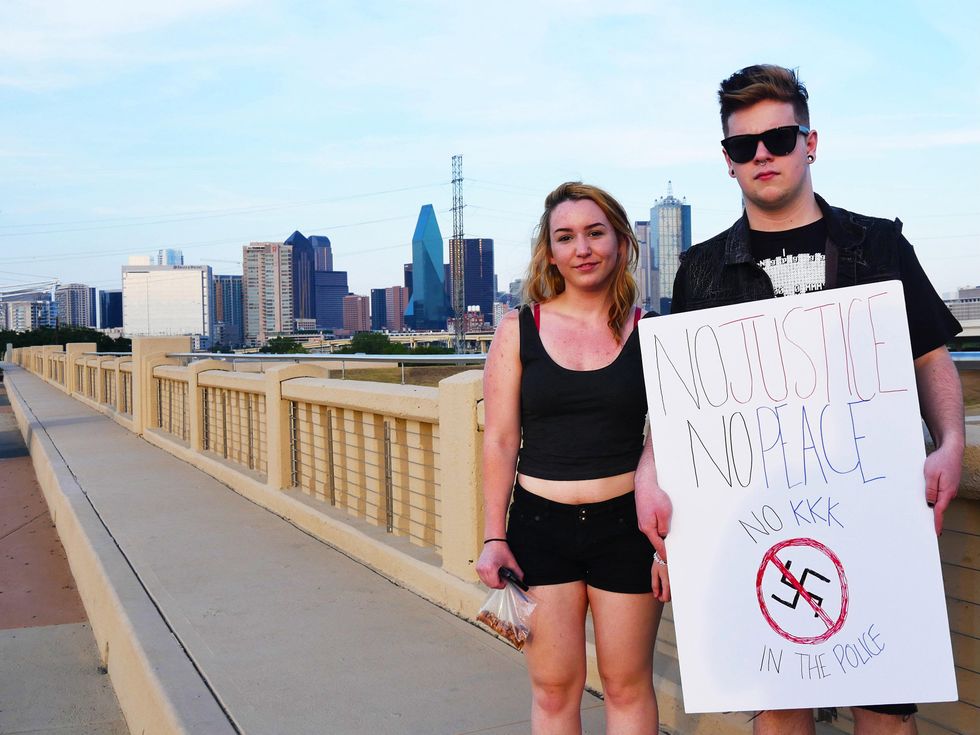 Michael Brown protests in Dallas
