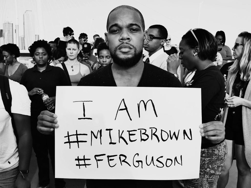 Michael Brown protests in Dallas