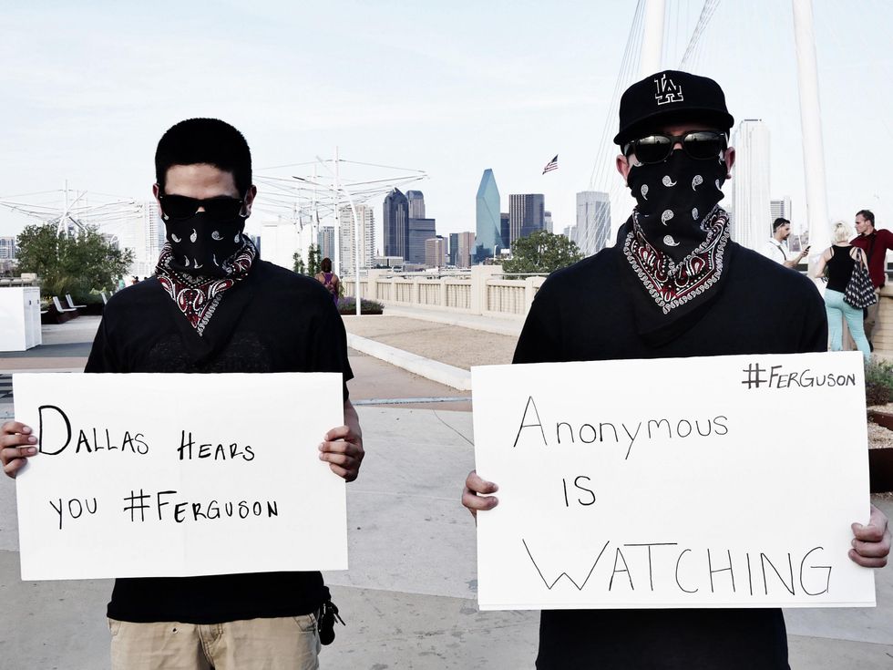 Michael Brown protests in Dallas