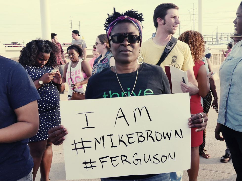 Michael Brown protests in Dallas