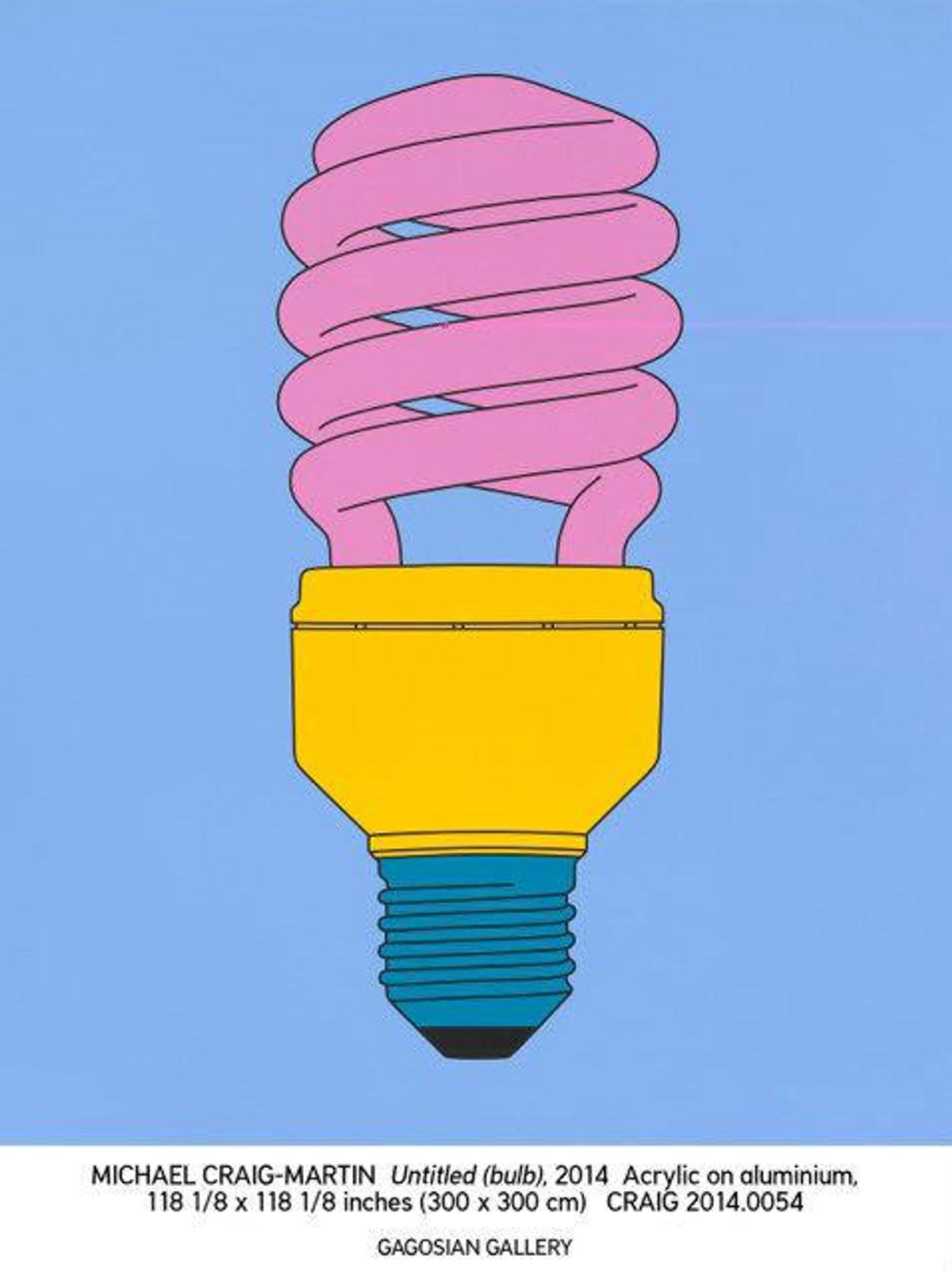 Untitled (bulb) by Michael Craig-Martin. - CultureMap Dallas