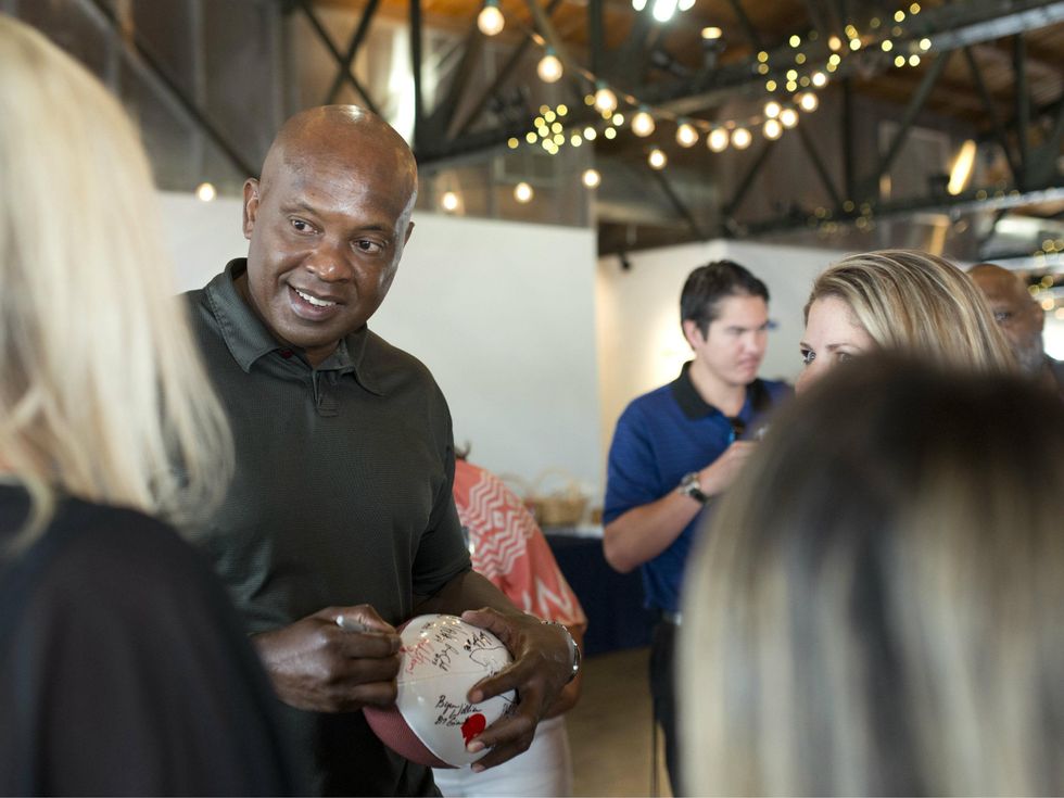 Michael Downs at Healthy Huddle kickoff