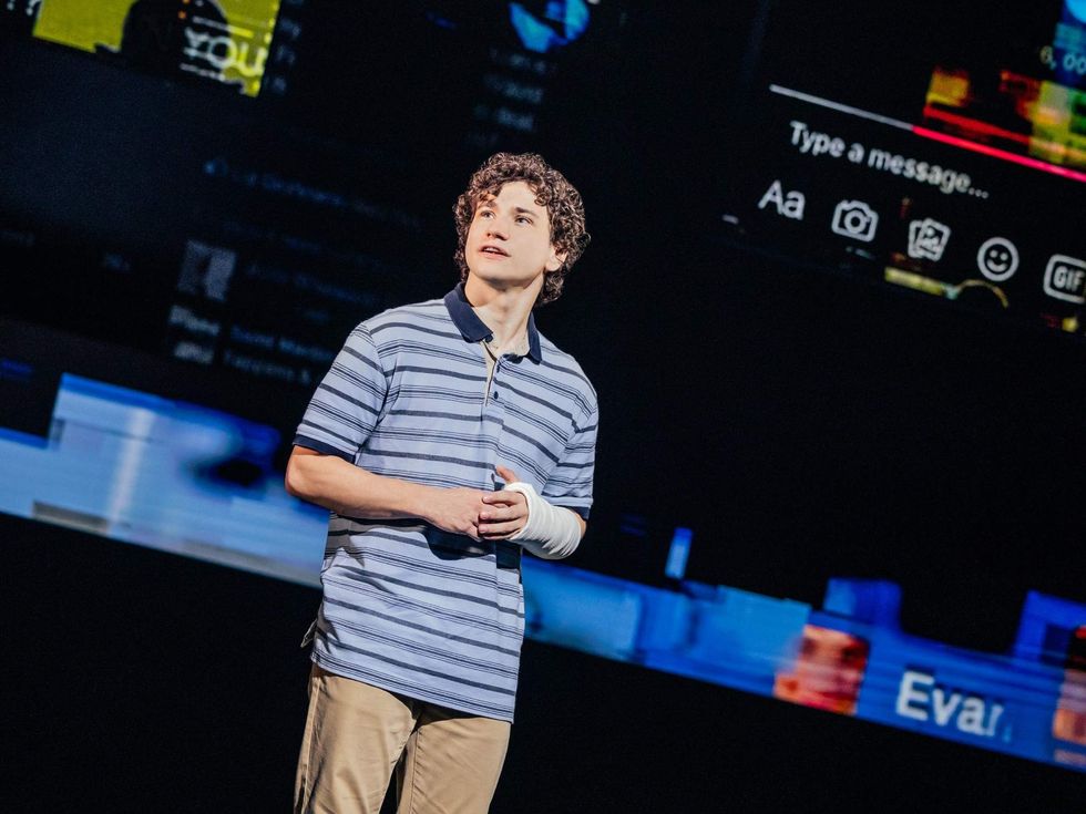 Michael Fabisch in national tour of Dear Evan Hansen