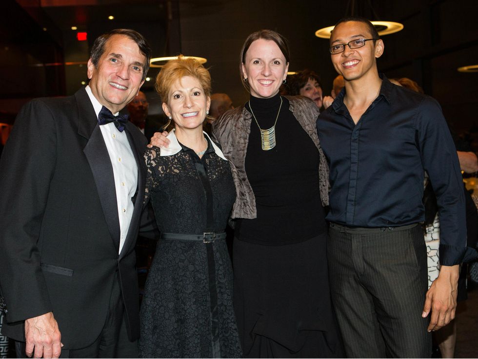 Michael Ginsberg, Lorri Mitchel, Jessica Lang, Clifton Brown, titas command performance gala