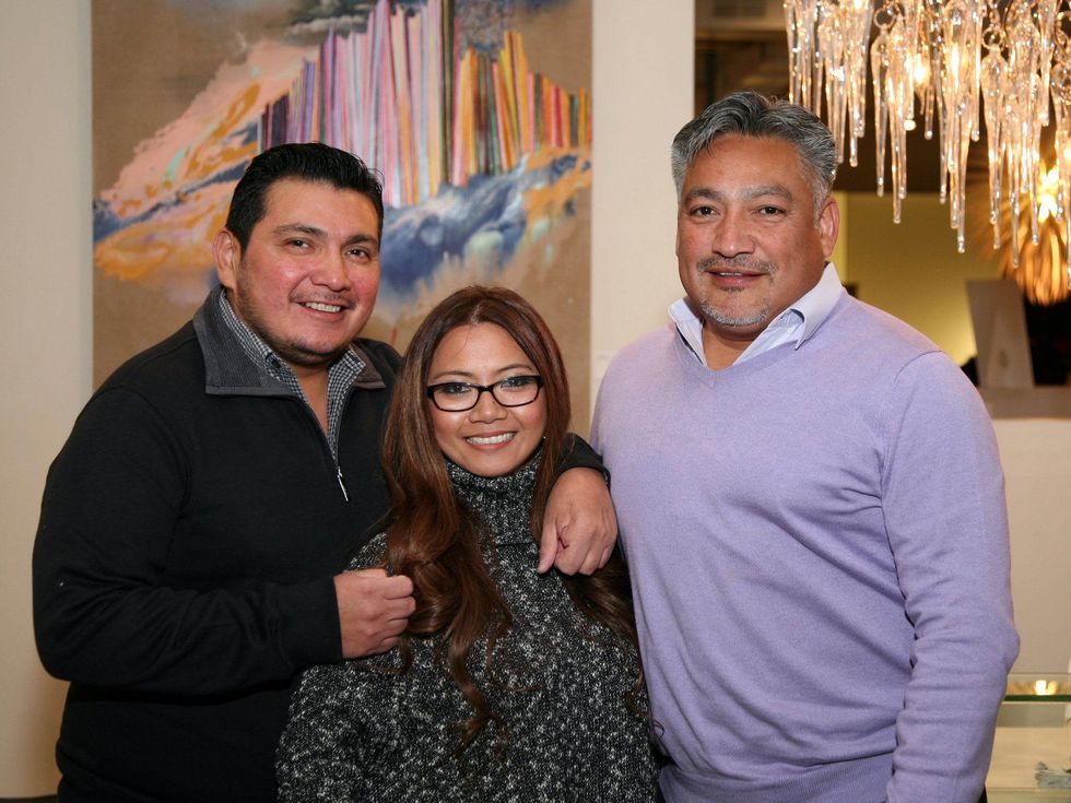 Michael Martinez, Ana Palma, Anthony Cruz, No Tie Kickoff