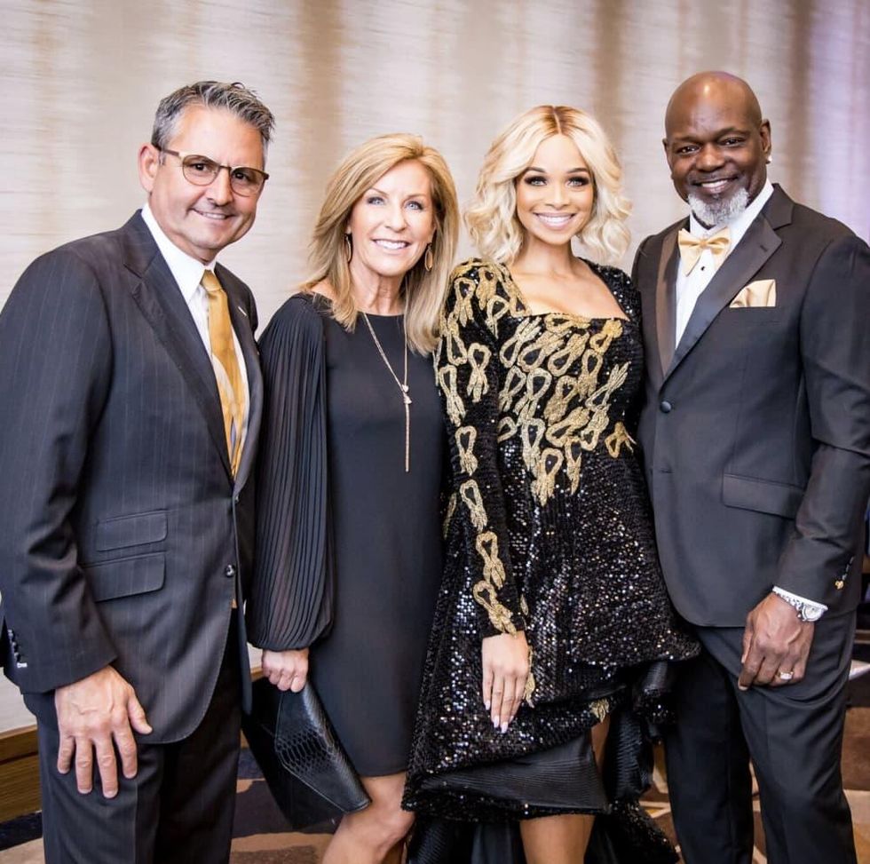 Michael Rasa, Debbie Rasa, Pat Smith, Emmitt Smith