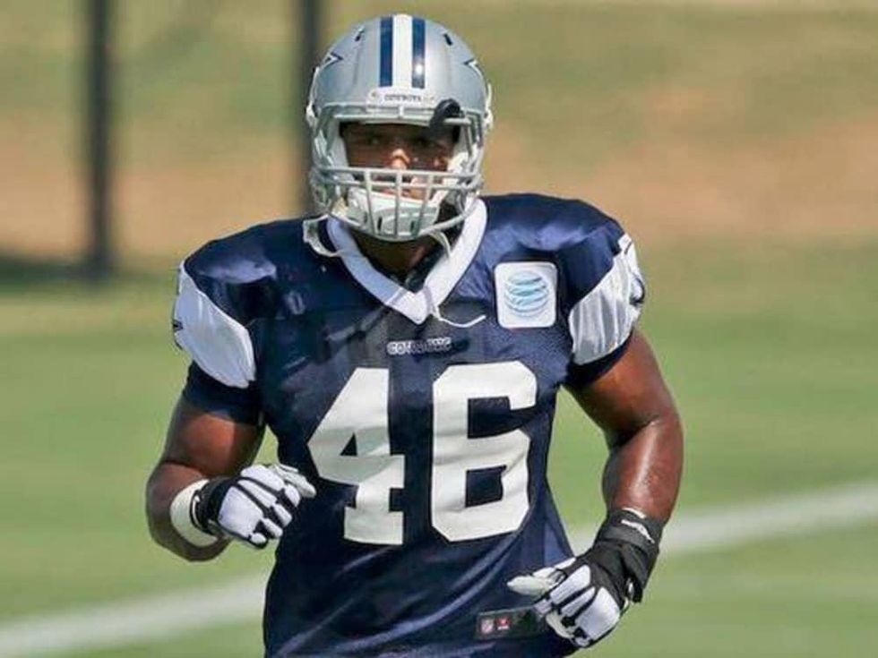 Michael Sam of the Dallas Cowboys