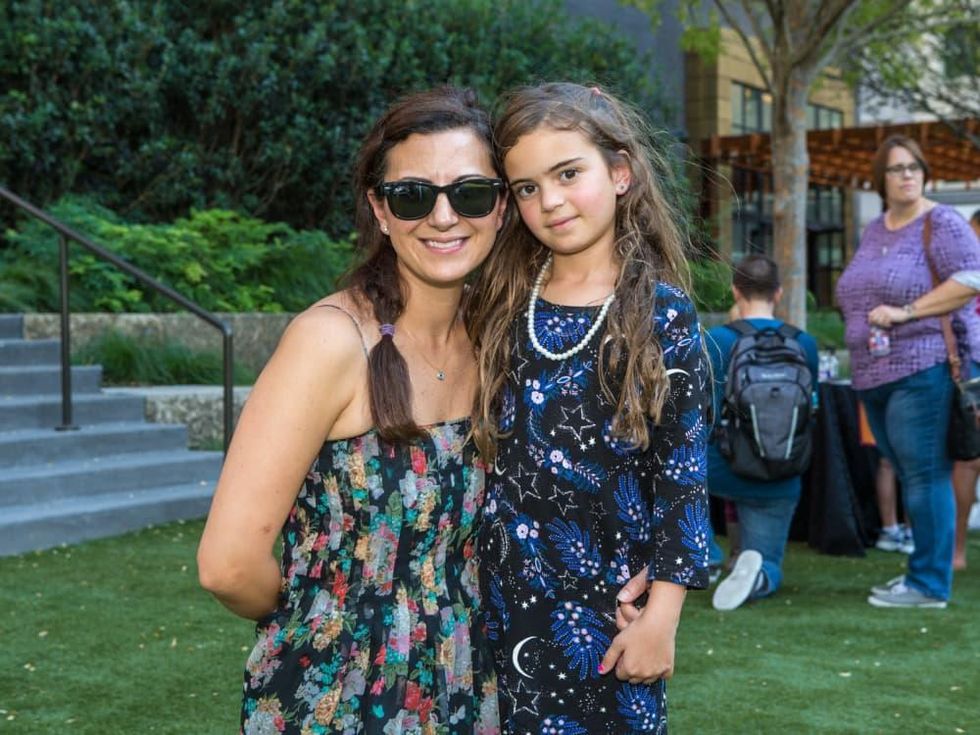 Michelle and Ingrid Blackson, Puppies in the Park 2017