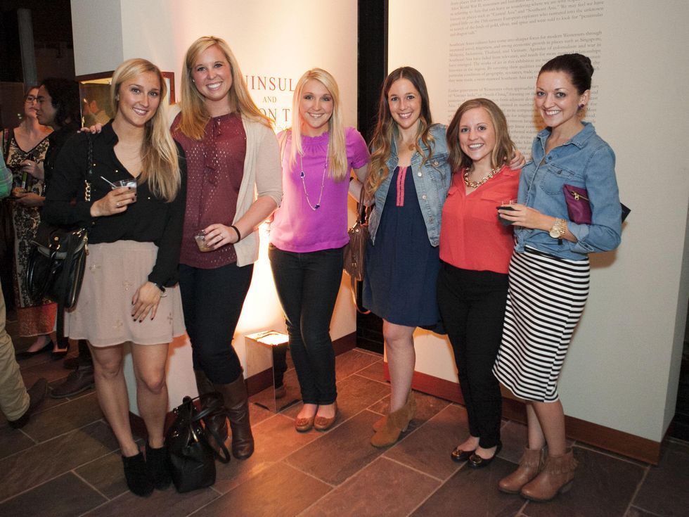 Michelle Sparks, Elizabeth Deighton, Jordan Lewis, Brittany Pirozzolo, Annie Thomas, Ffion Thomas