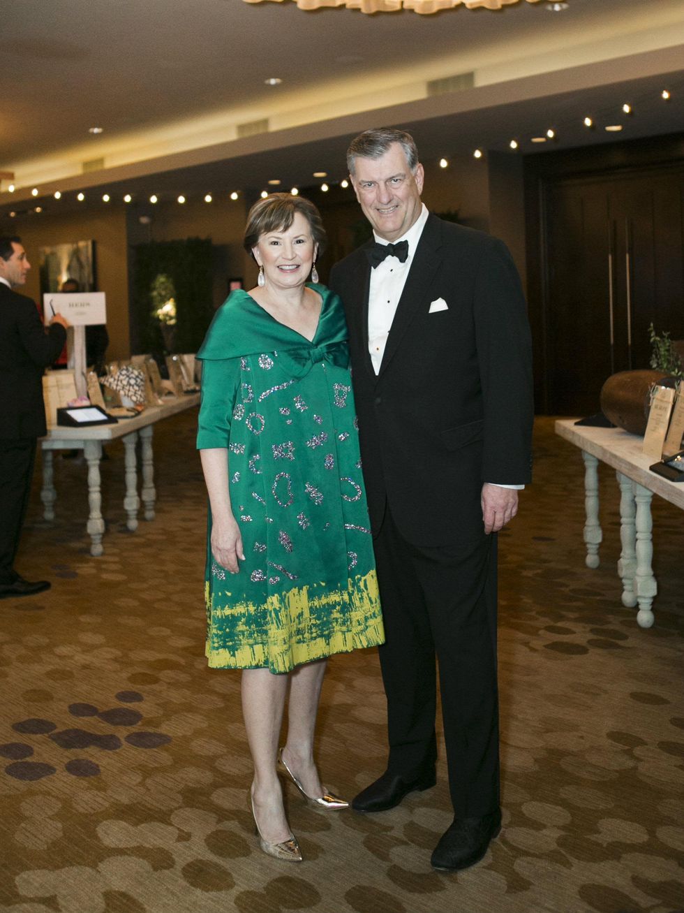 Micki Rawlings and Mayor Mike Rawlings
