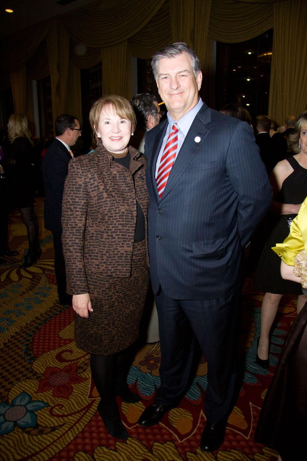 Micki Rawlings, Mike Rawlings, VNA Legends & Leaders, The Fairmont Hotel, Dallas