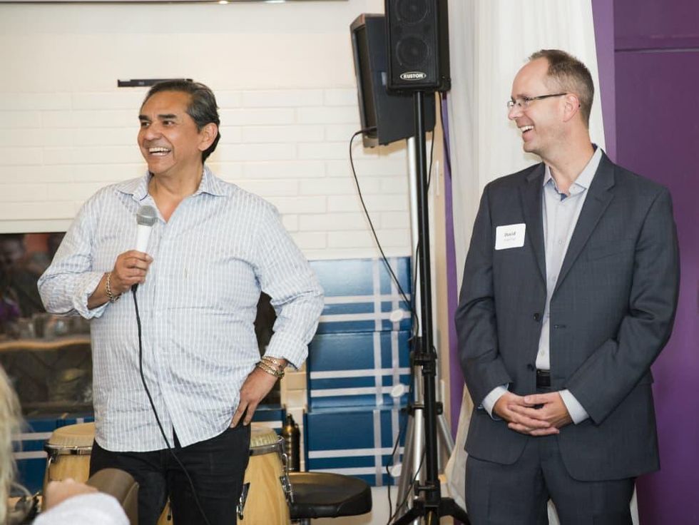 Mico Rodriguez (left)