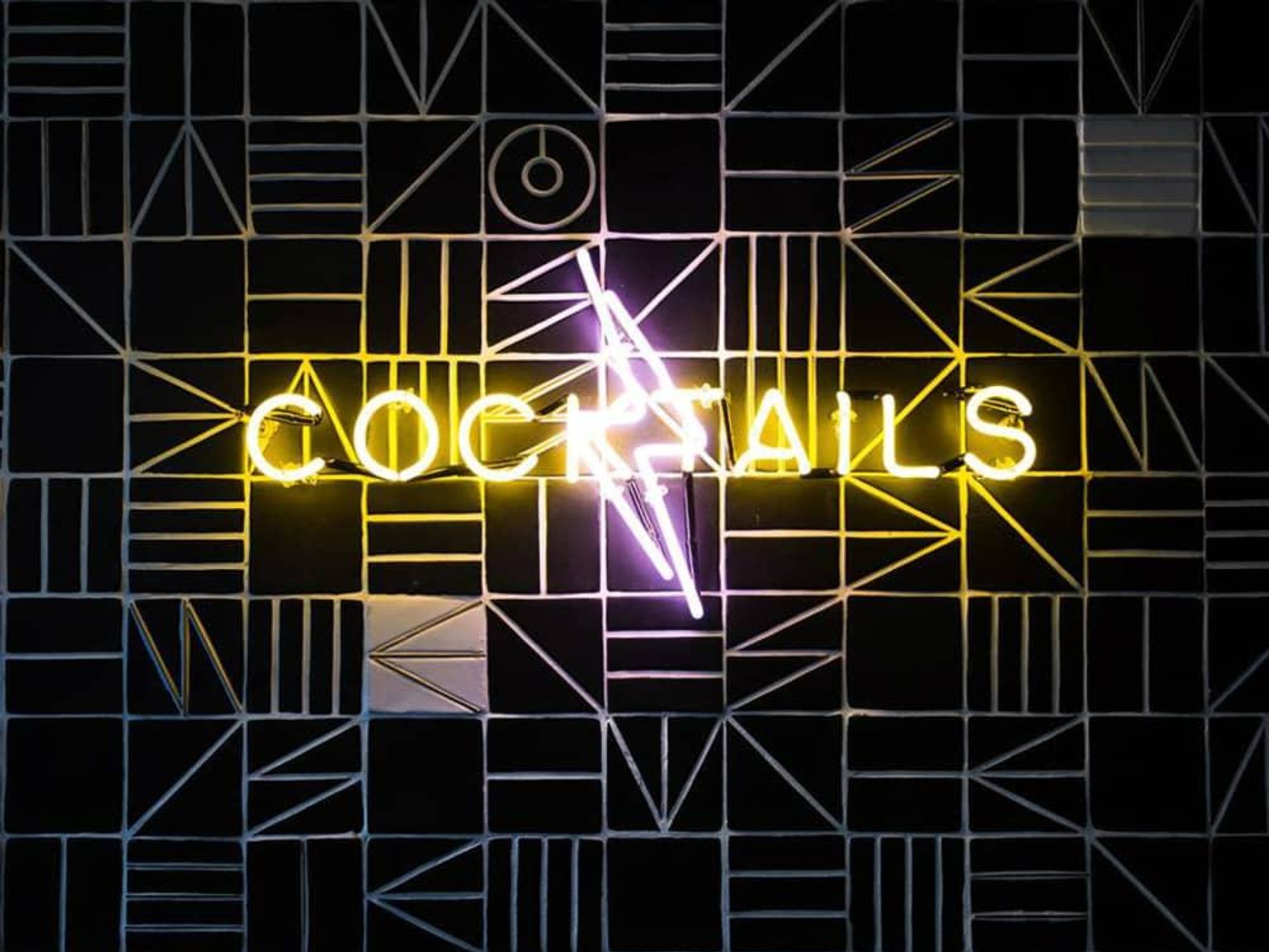 Midnight Rambler cocktails sign