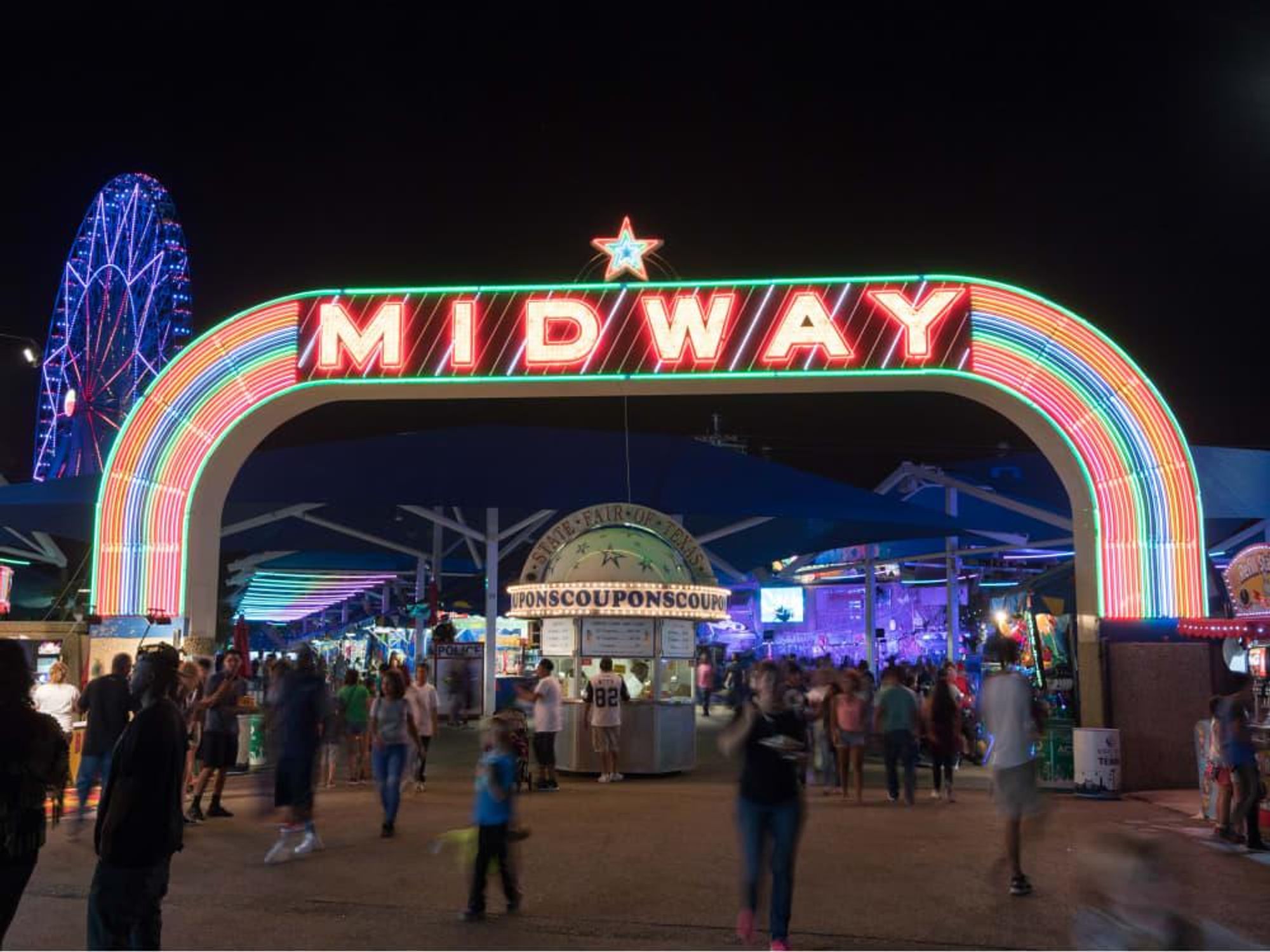 Midway at the State Fair of Texas