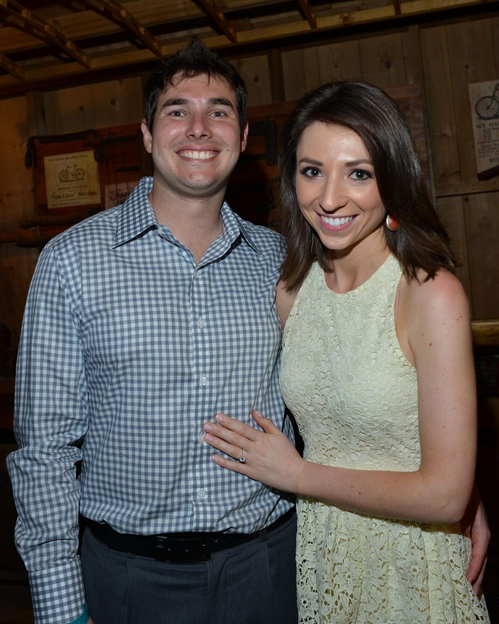 Miguel Franco, Samantha Davies at No Tie Dinner & Dessert Party