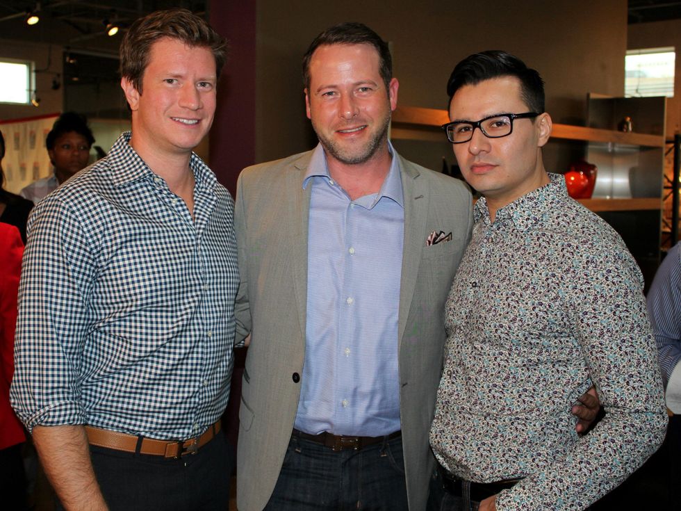 Mikael Coursey, Chris McCullough, Johnathan Arreola, DIFFA Check Preesentation