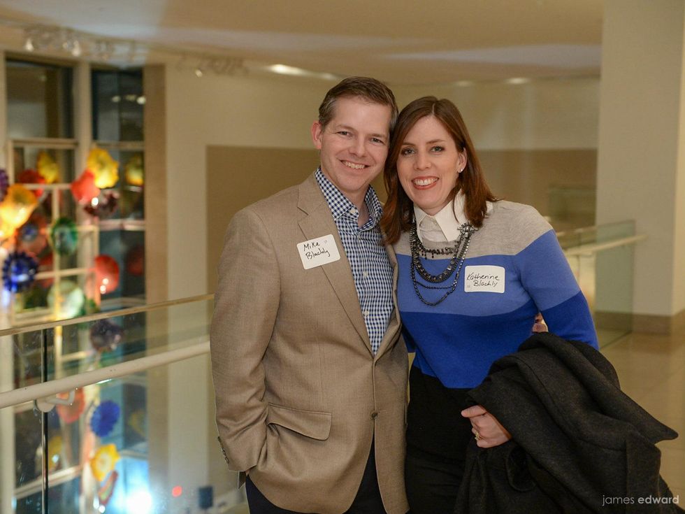 Mike Blakely and Katherine Blakely at DMA Junior Associates Curators Choice