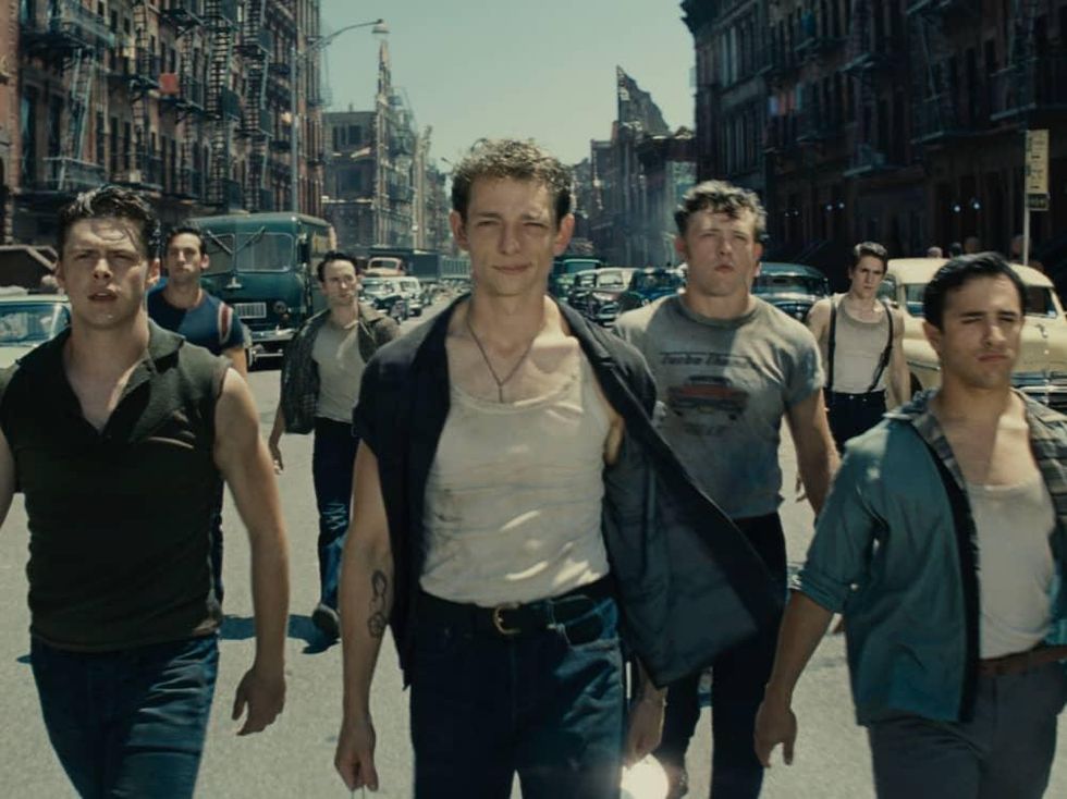 Mike Faist and cast in West Side Story