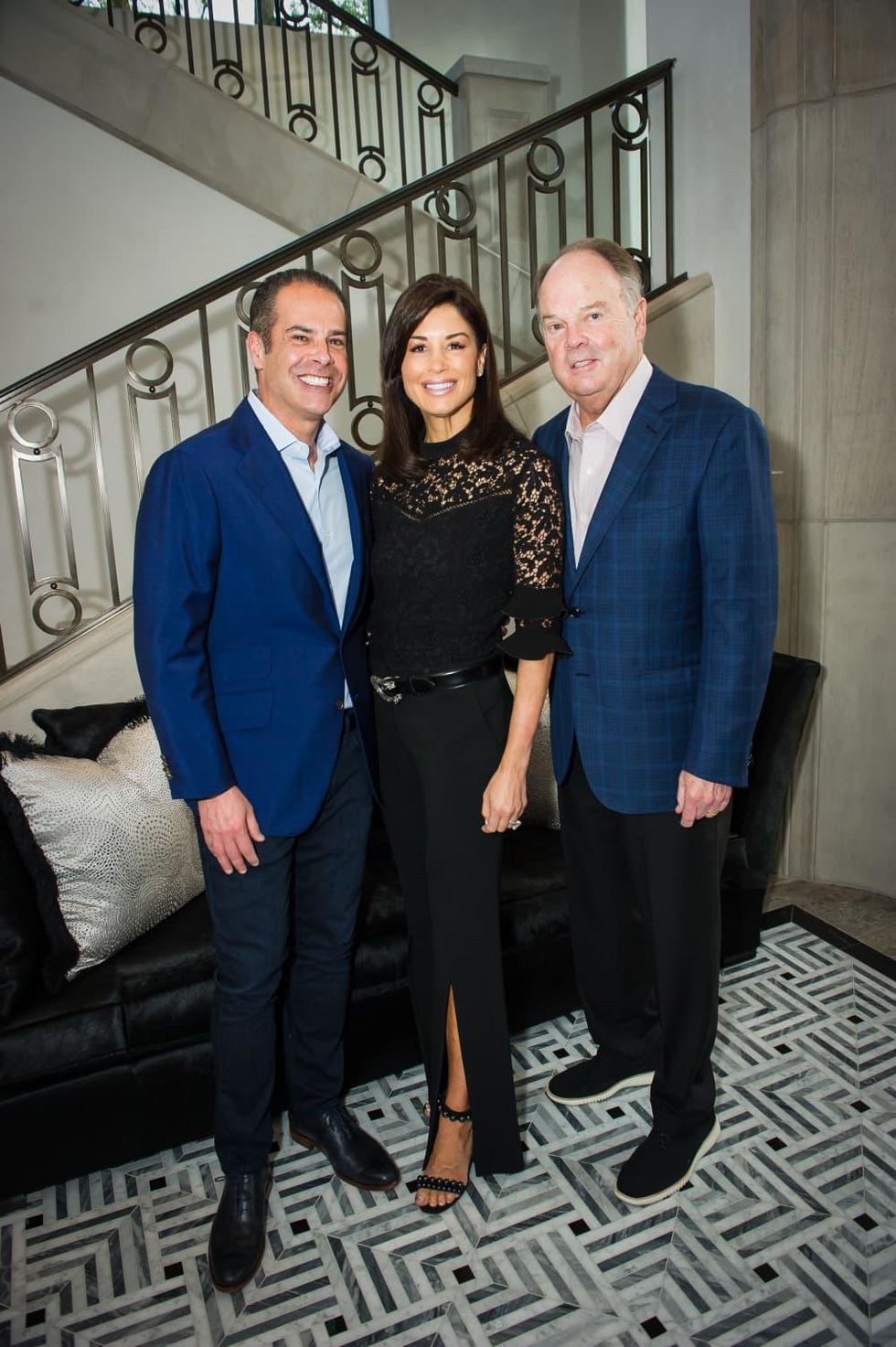 Mike McGuire, Natalie McGuire, Barry Andrews, United Way