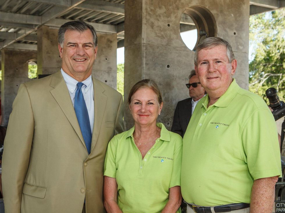 Mike Rawlings, Mary McDermott Cook, Paul W. Harris, Trinity Trust