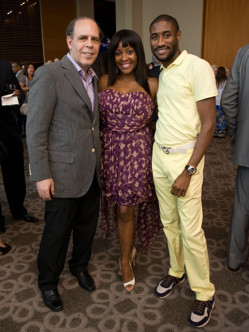 Mike Zack, Tiffaney Dale Hunter, Hamilton Sneed, Partners Card Kickoff