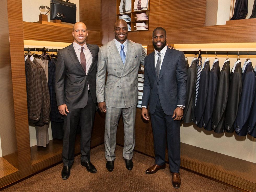 Miles Austin, DeMarcus Ware and DeMarco Murray, zegna