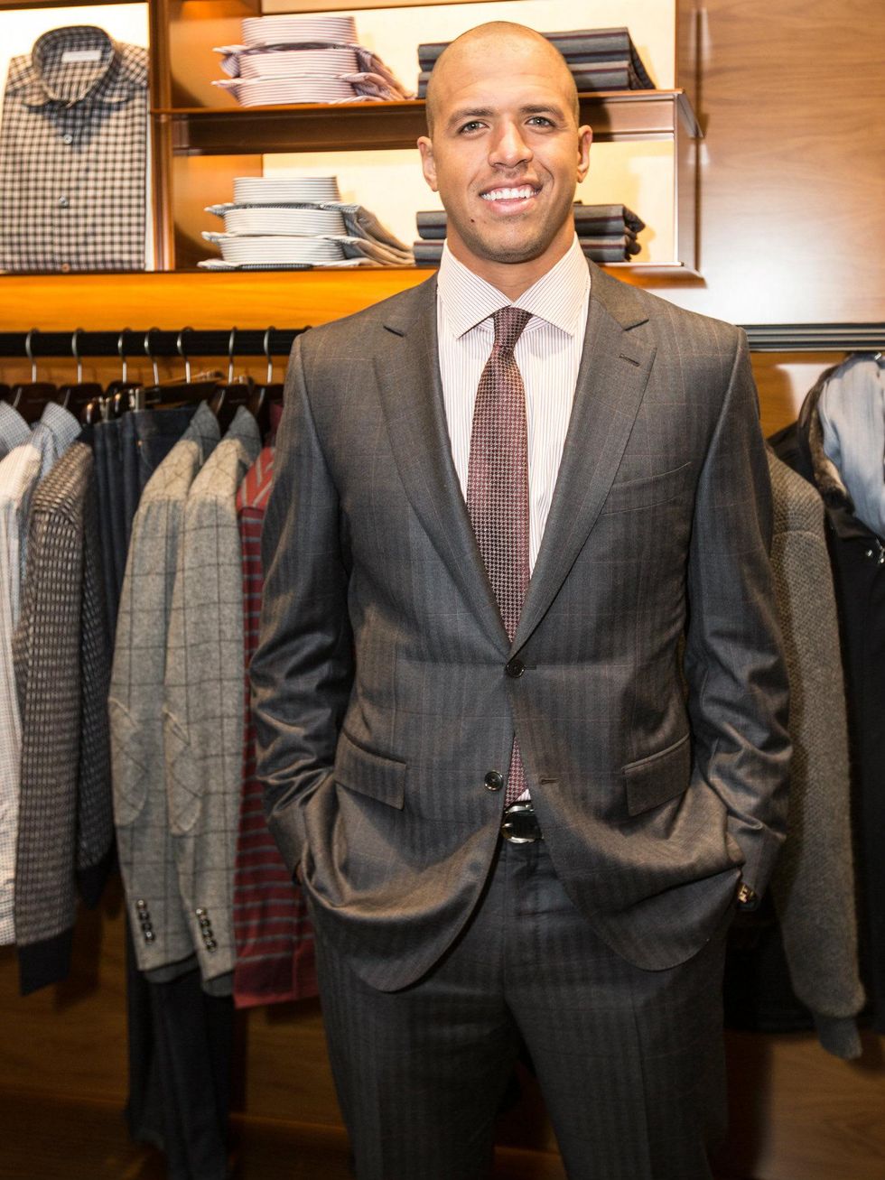 miles austin, zegna opening