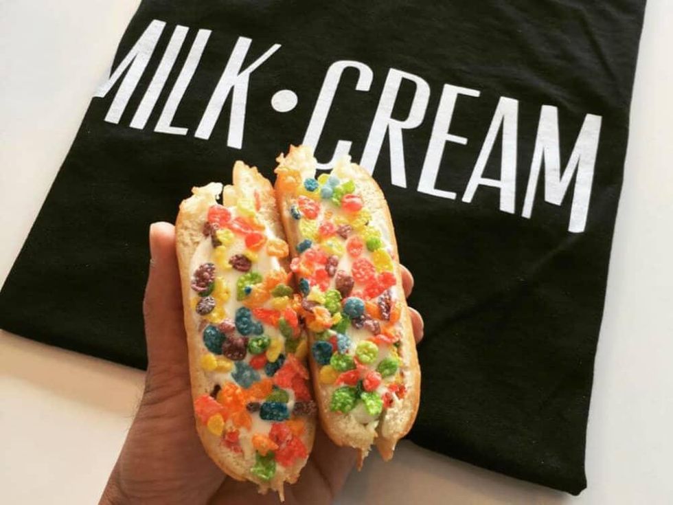 Milk - Cream milky bun