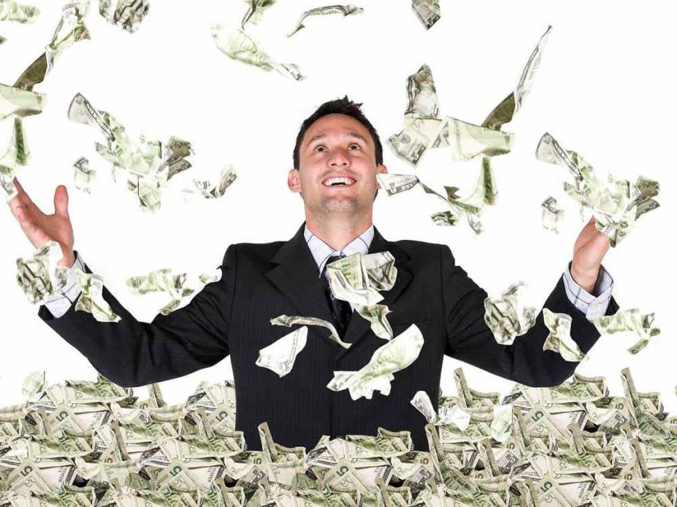 millionaire, money, cash