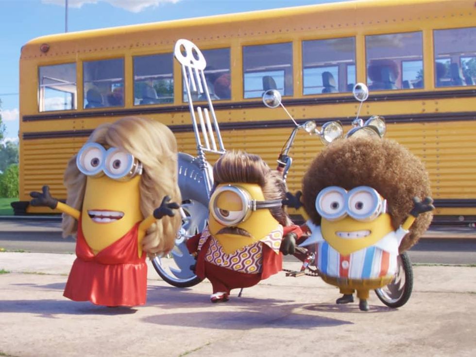 Minions in Minions: The Rise of Gru