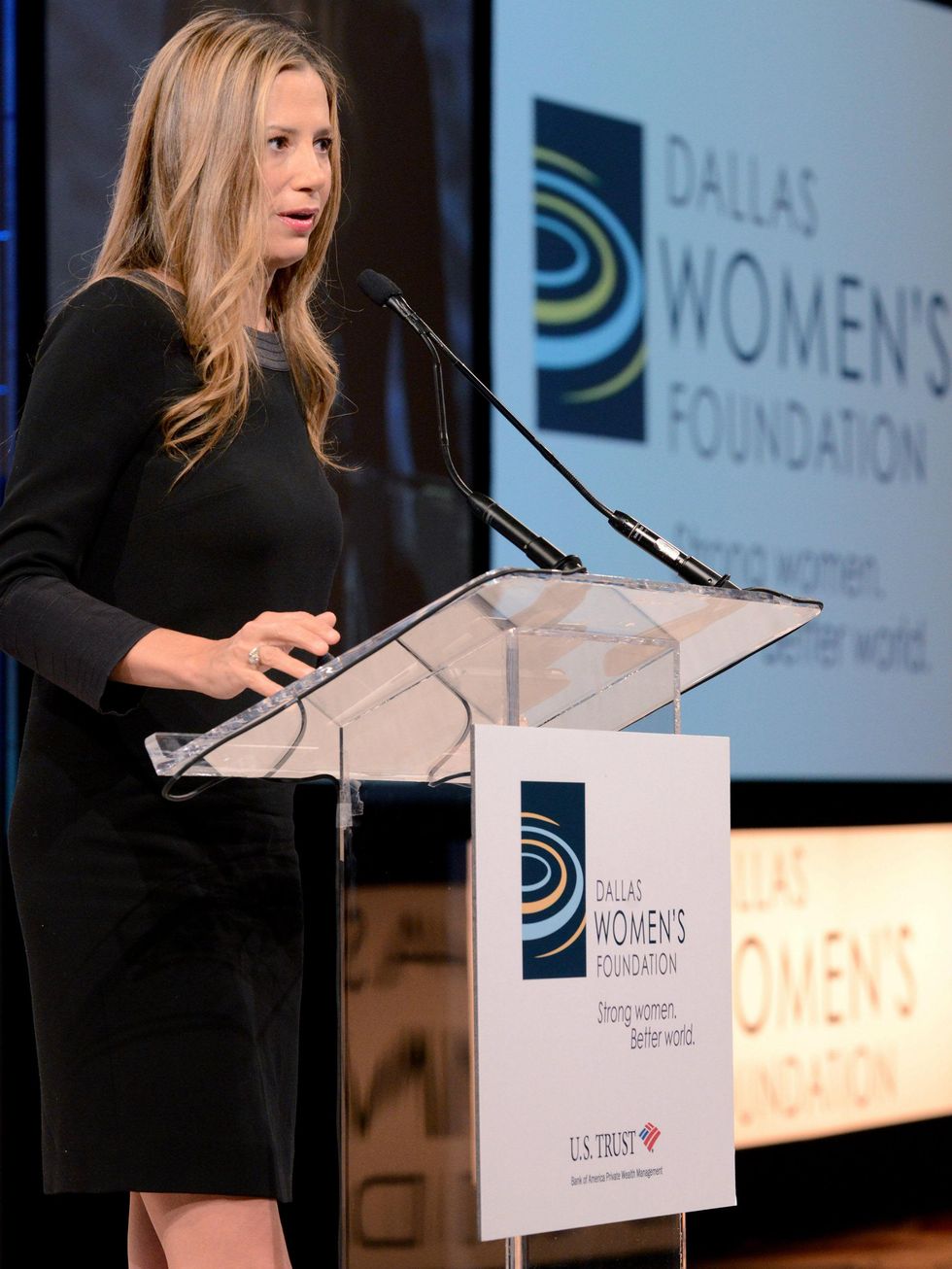 Mira Sorvino, Dallas Women's Foundation Lunch