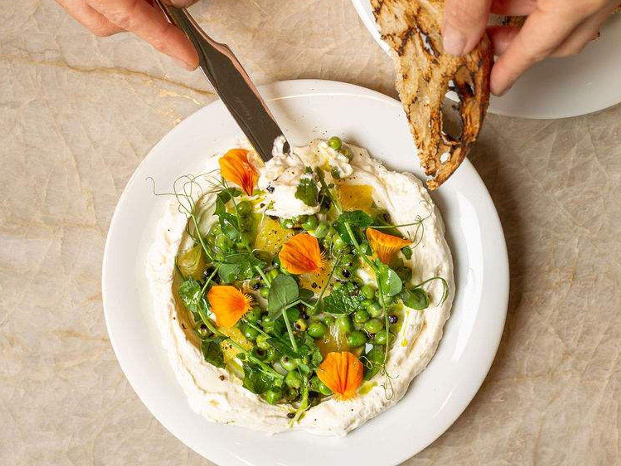 Mirador whipped ricotta