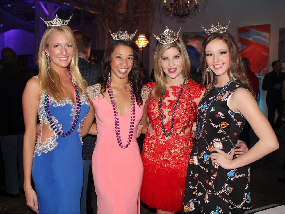 Miss Texas participants at Toast to Life 2015