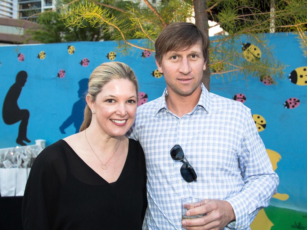 Missy Wyszynski, Chris Wyszynsko at Spring Fling