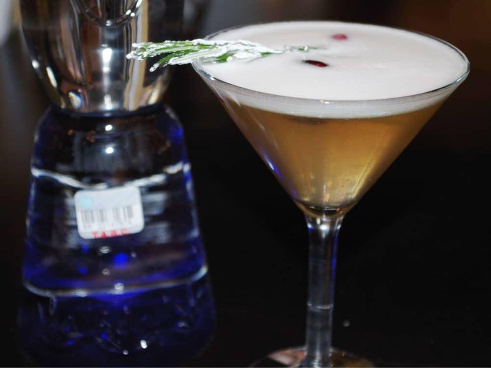 Mistletoe Margarita at Mi Dia From Scratch