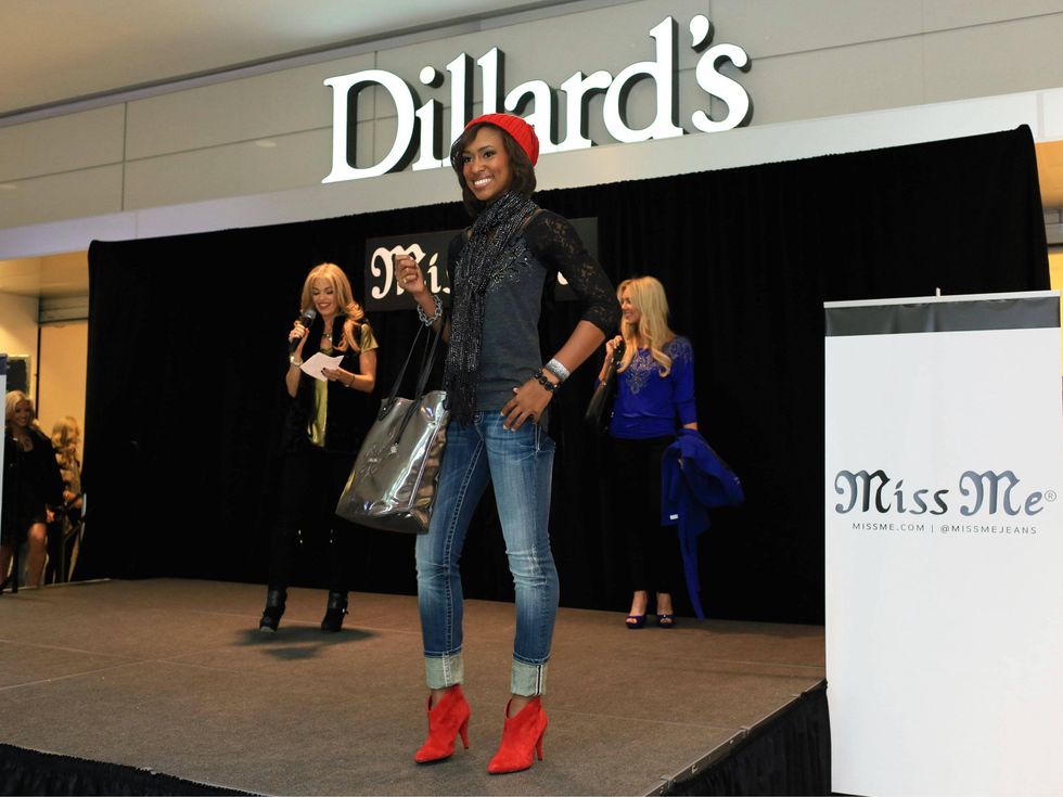 models at miss me jeans fashion show, stonebriar centre