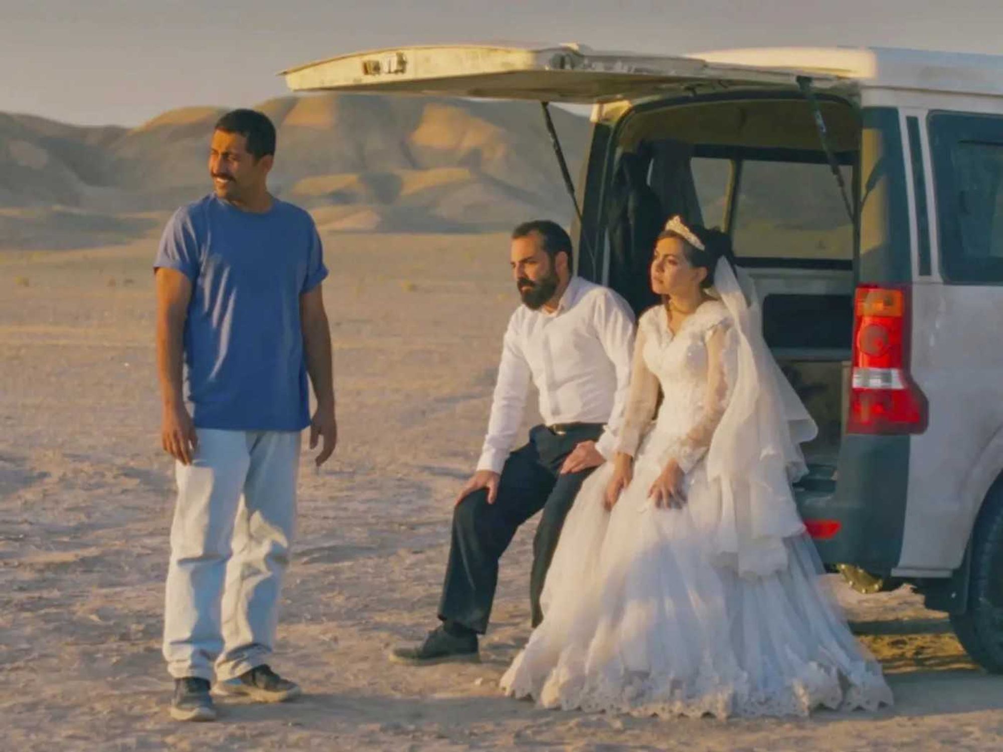 Mohamad Ali Elyasmehr, Majid Panahi, and Hadis Pakbaten in It Was Just an Accident