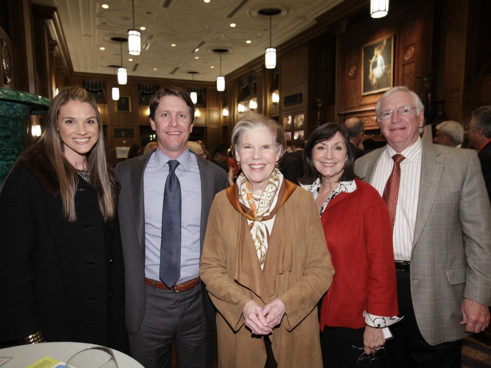 Molly and Stephen Holley, Mary Jalonick, Pagett and Mike Gosslee, good works under 40