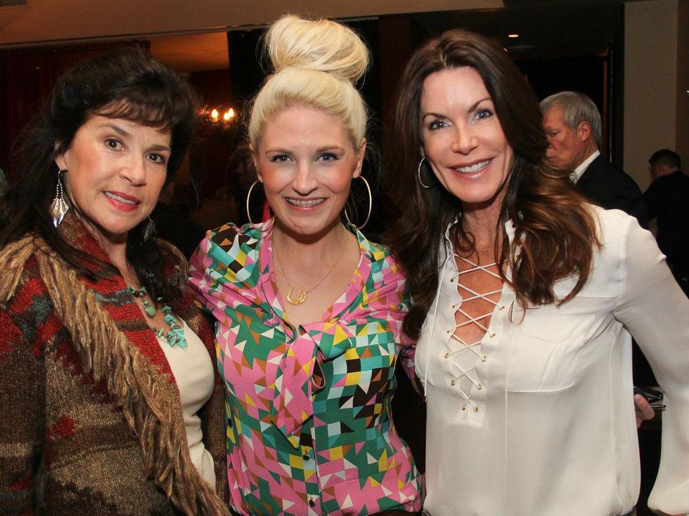 Molly Kitch, Lindsey Williams and Honorary Chair Holly Forsythe, SPCA Paws Cause