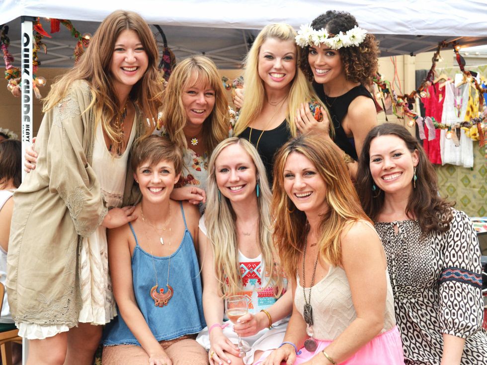 Molly McBride, Lee Ostermayer, Gentry Rush, Alika Ray, Courtney Caufield, Cristin Caulfield, Sophie Lawson, Julia Soniat, Gypsy Wagon relaunch