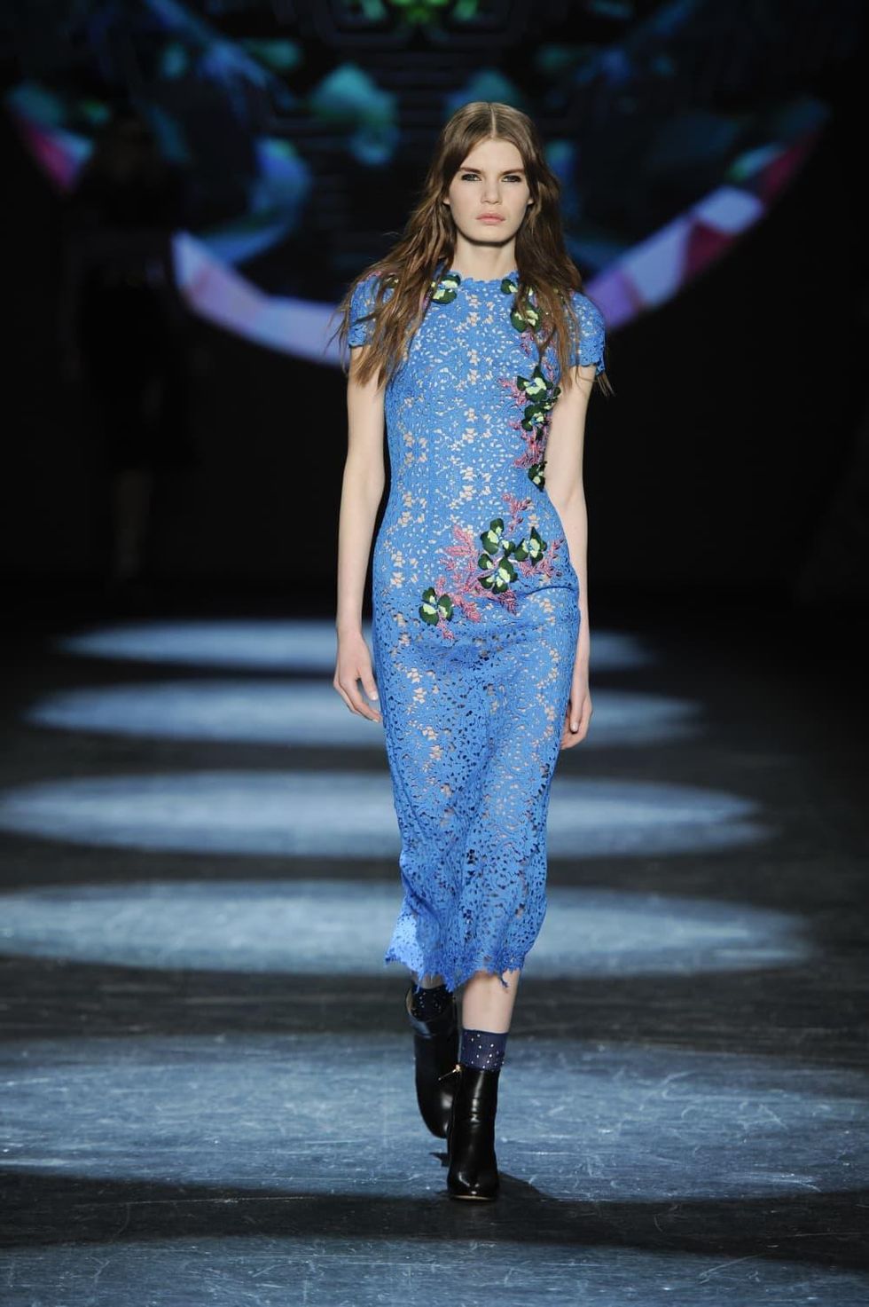 Monique Lhuillier fall 2016 look 17