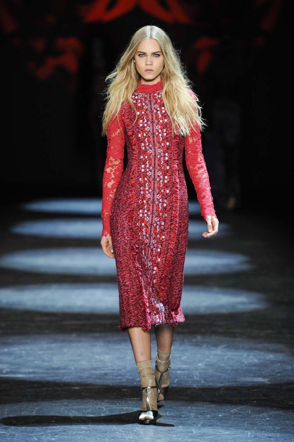 Monique Lhuillier fall 2016 look 24