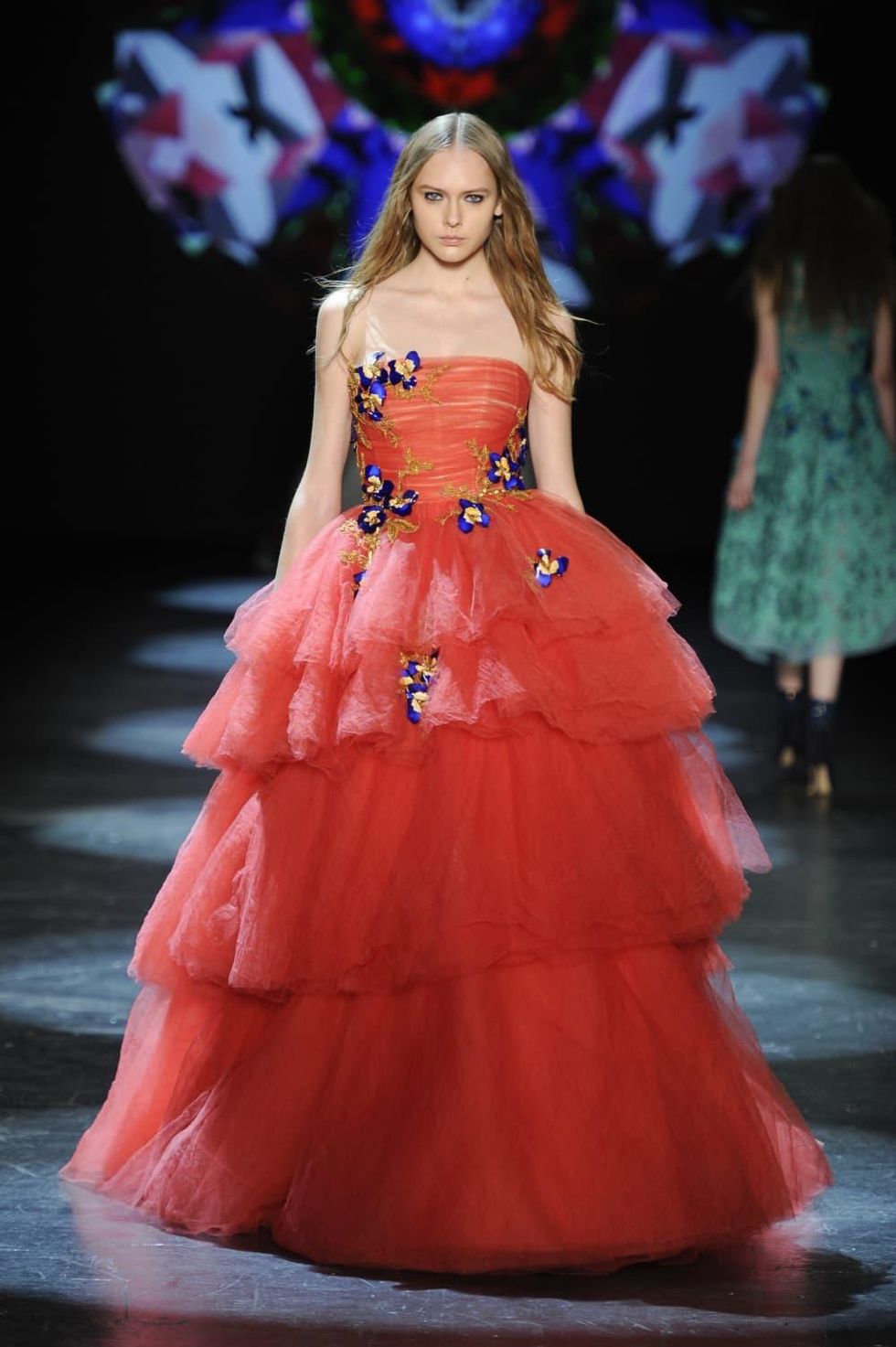 Monique Lhuillier fall 2016 look 35