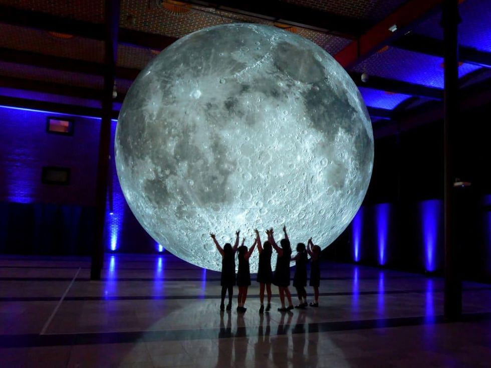 Moon by Luke Jerram Houston Museum of Natural Science