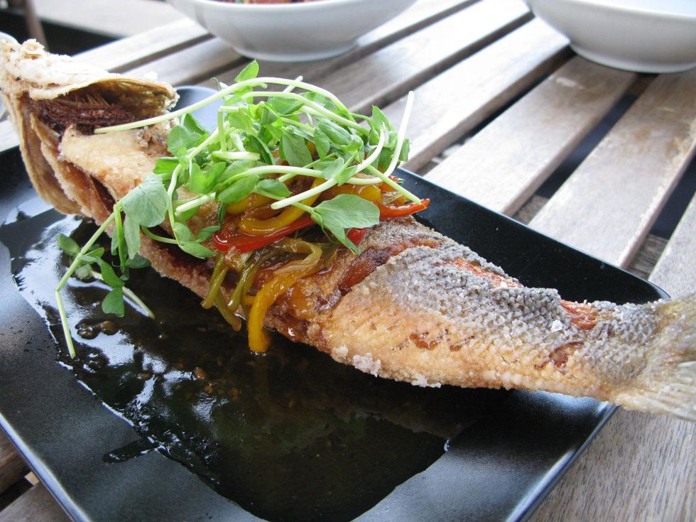 Mot Hai Ba whole fish