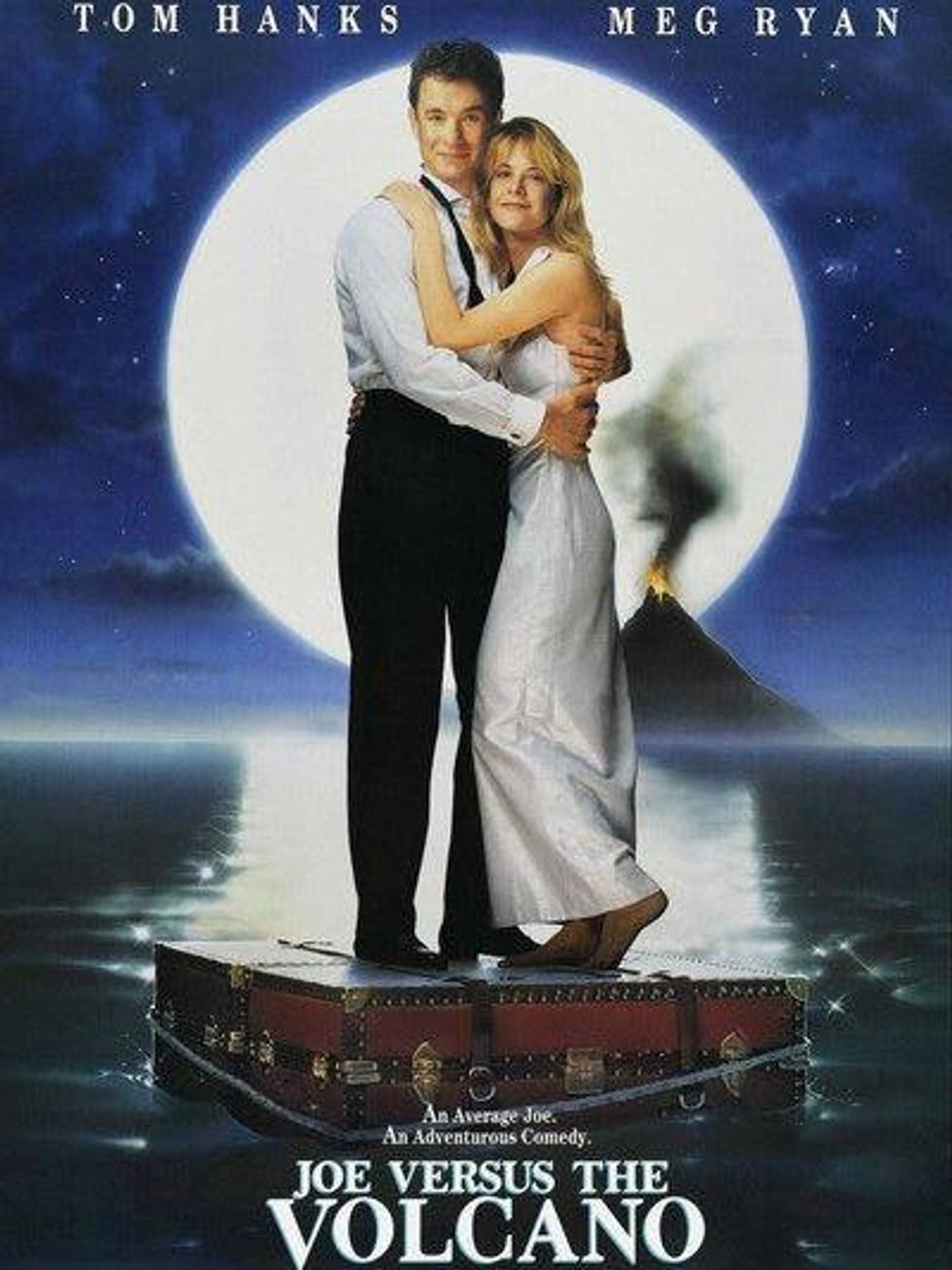 Movie poster for Joe Versus the Volcano