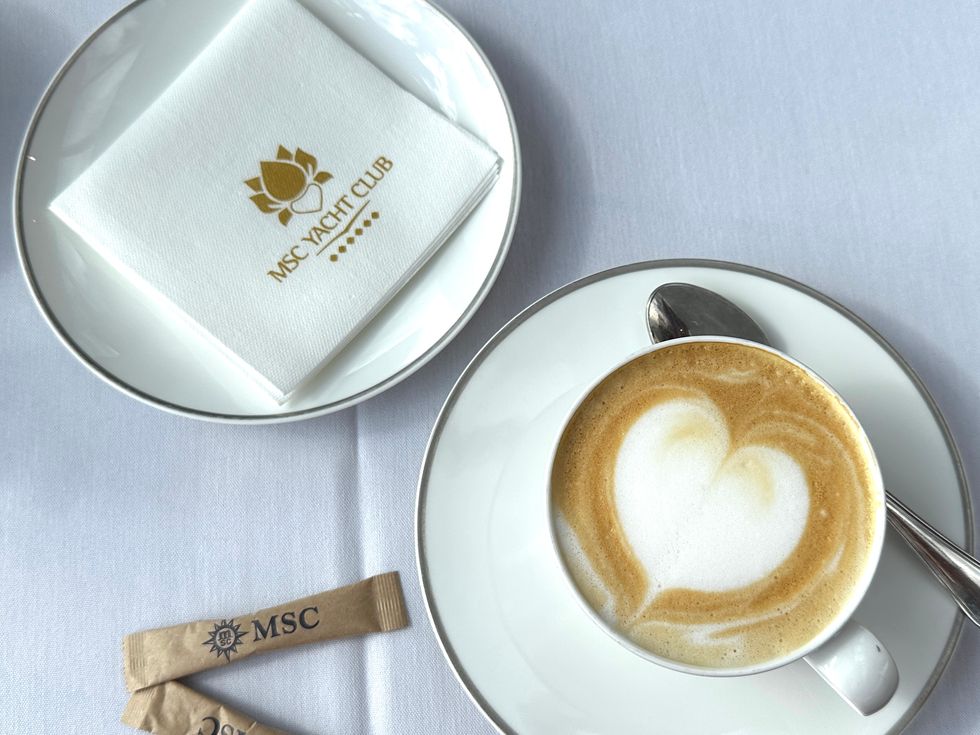 MSC Seascape Yacht Club Top Sail Lounge