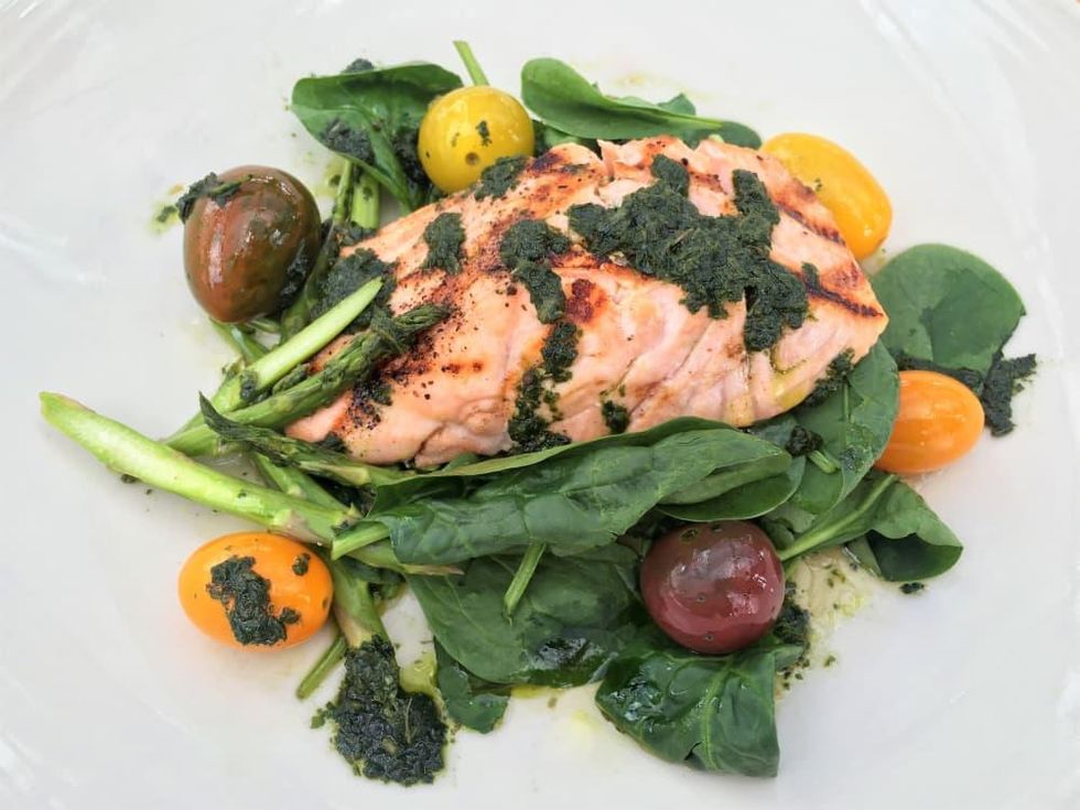 Mudhen Meat and Greens summer salmon