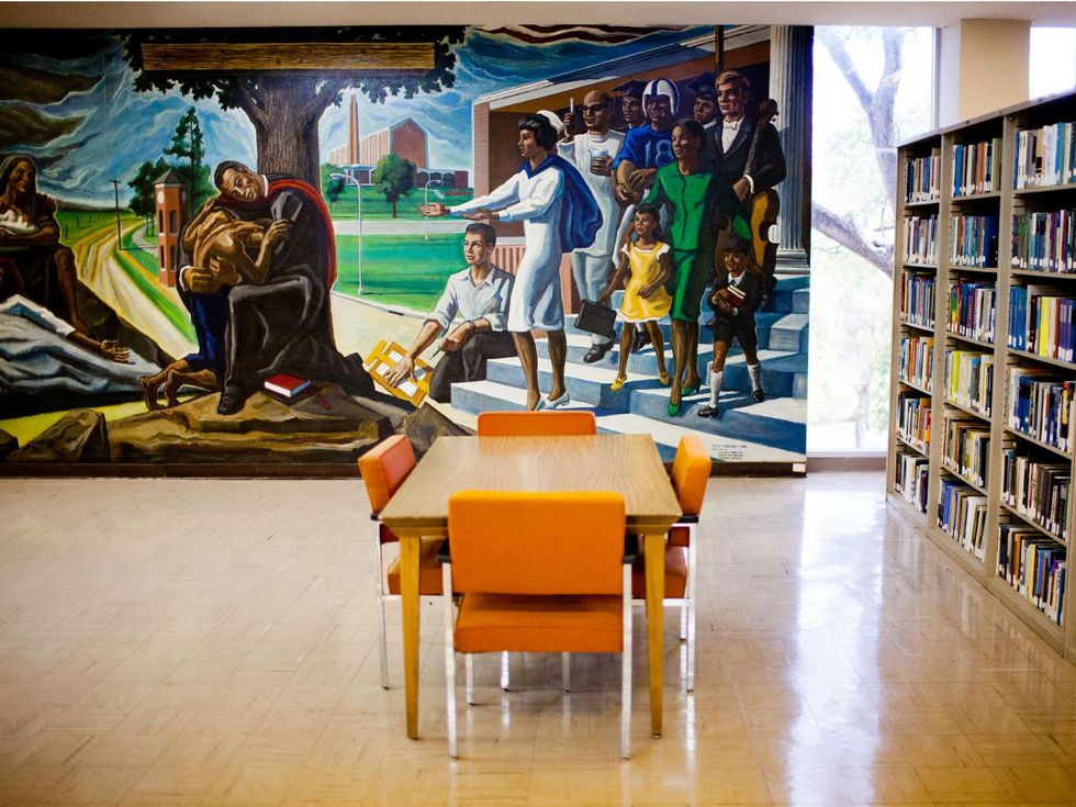 Mural at Paul Quinn College