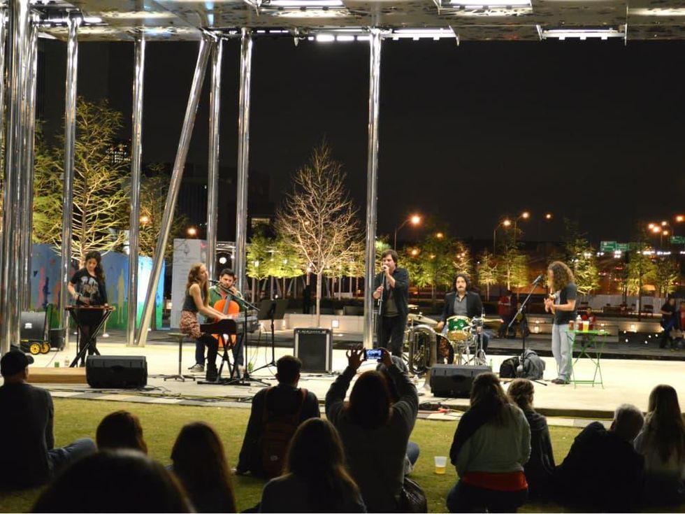 Music Thursday in Klyde Warren Park in Dallas